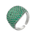 Colorful Sparkly Rhinestone Open Adjustable Ring 6W6JRG295