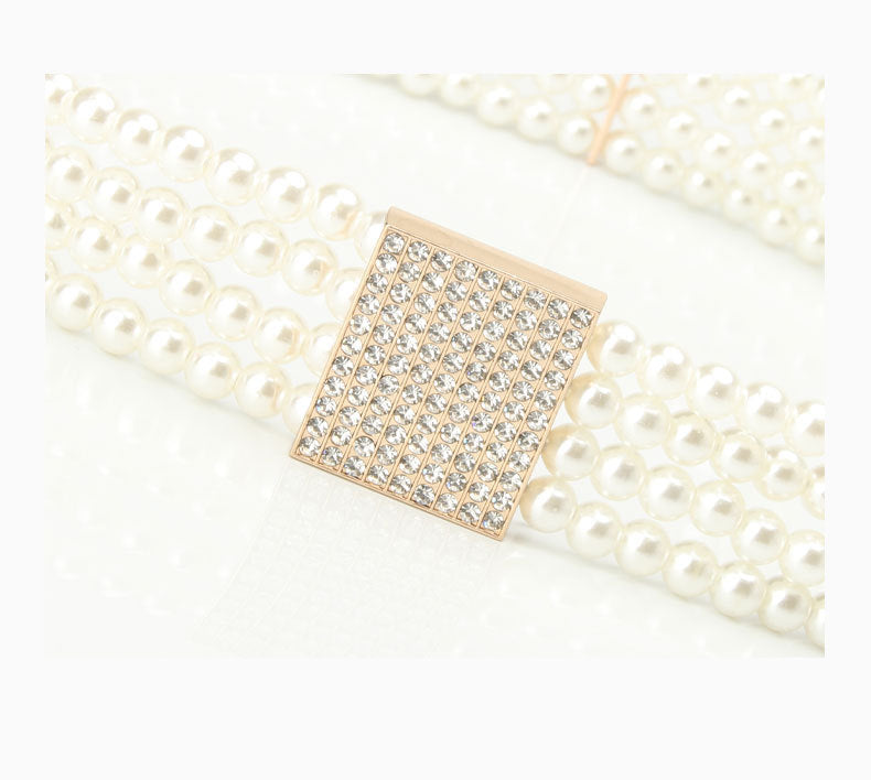 Minimalist Pearl Beaded Rhines - DippedShop Wholesale - #6915
