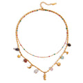 Trendy Double-Layer Choker - DippedShop Wholesale - #7091