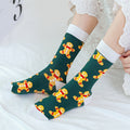 Classic Christmas Printed Crew Socks 6W8FSO910