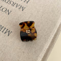 Letter Acetate Hair Clip - DippedShop Wholesale - #5731