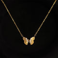 Butterfly CZ Choker Necklace - DippedShop Wholesale - #5443