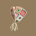 Boho Crochet Floral Triangle Hair Bandanas Headscarf MK2BK6W6HHS08