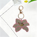 Creative Handmade Beaded Coconut Tree Pendant Keychain 6W10BBC817