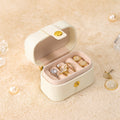 Trendy PU Leather Travel Mini Jewelry Case 6W13HSJ112