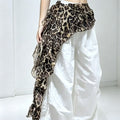 Trendy Leopard Print Dancing Belt Hip Sacrf 6W1SL20