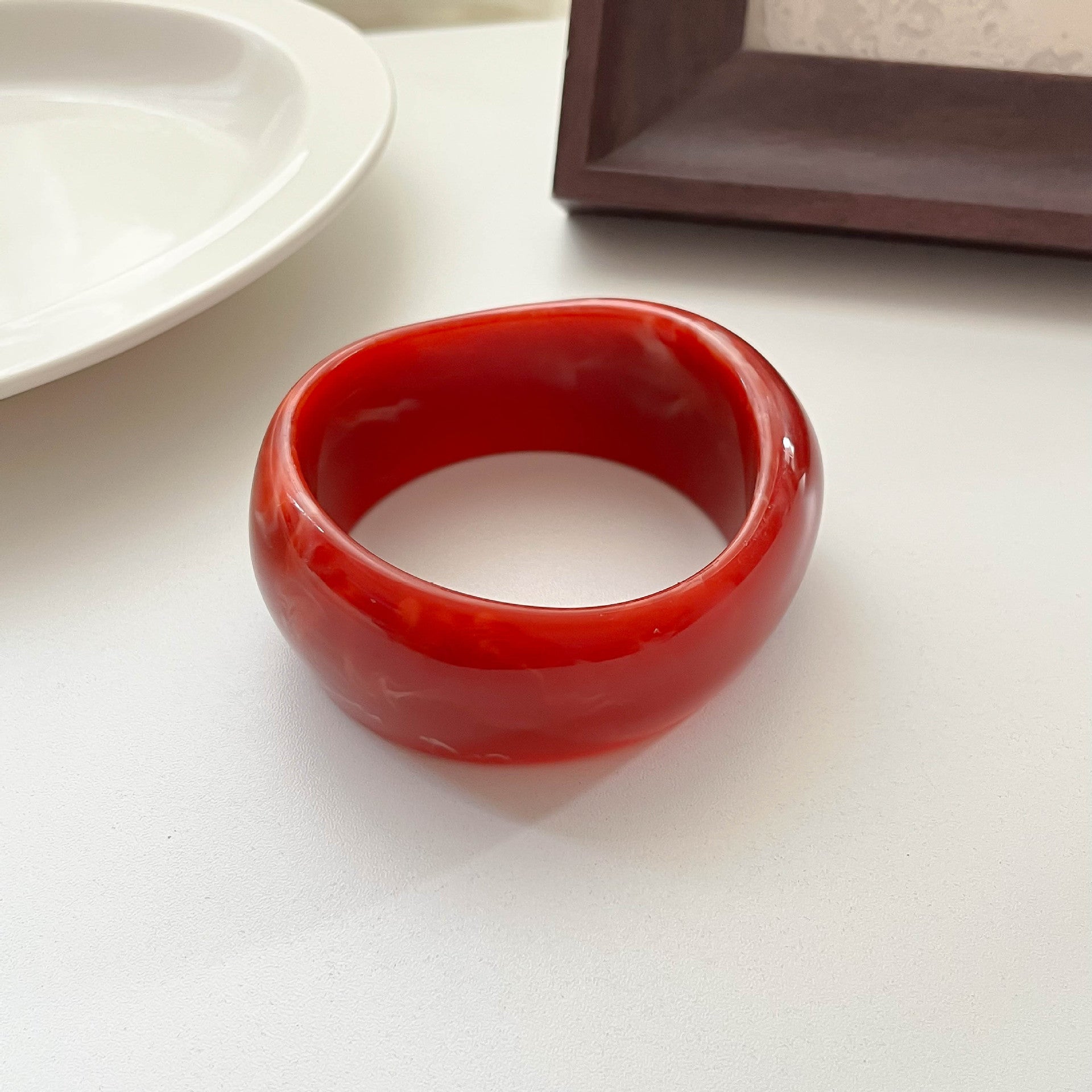 Mnimalist Irregular Resin Wide - DippedShop Wholesale - #9107