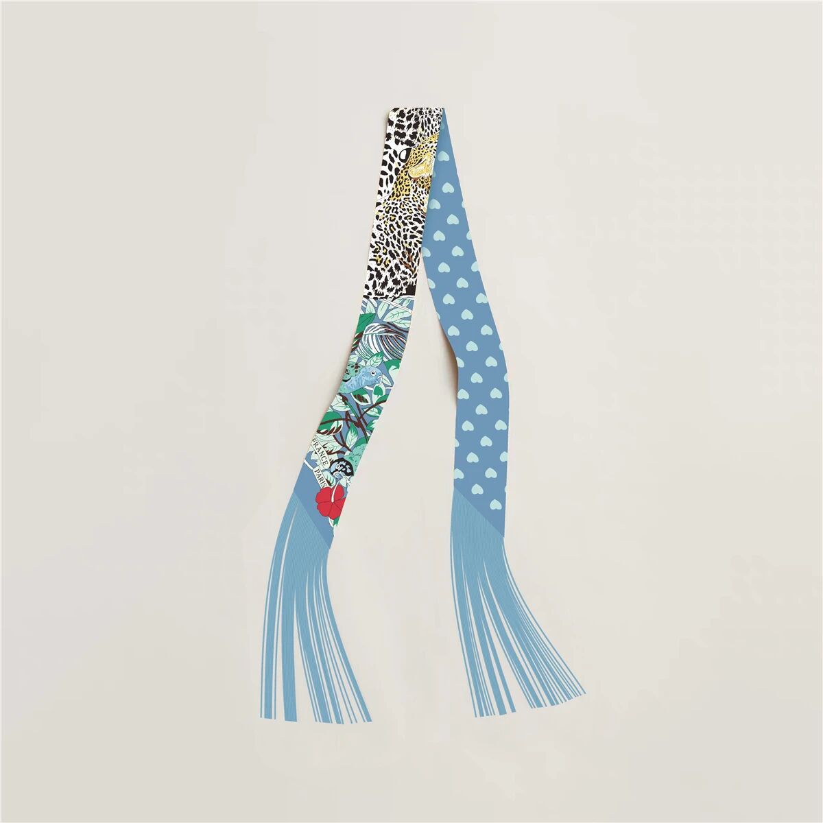 Tassel Silk Scarf - DippedShop Wholesale - #0595
