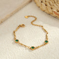 Eleagnt Colorful Cubic Zirconi - DippedShop Wholesale - #1859