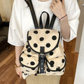 Chic Polka Dots Large Capacity Backpack 6S10BBG1435