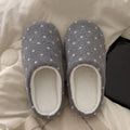 Trendy Polka Dots Soft Plush Indoor Slippers 6W8FSP232
