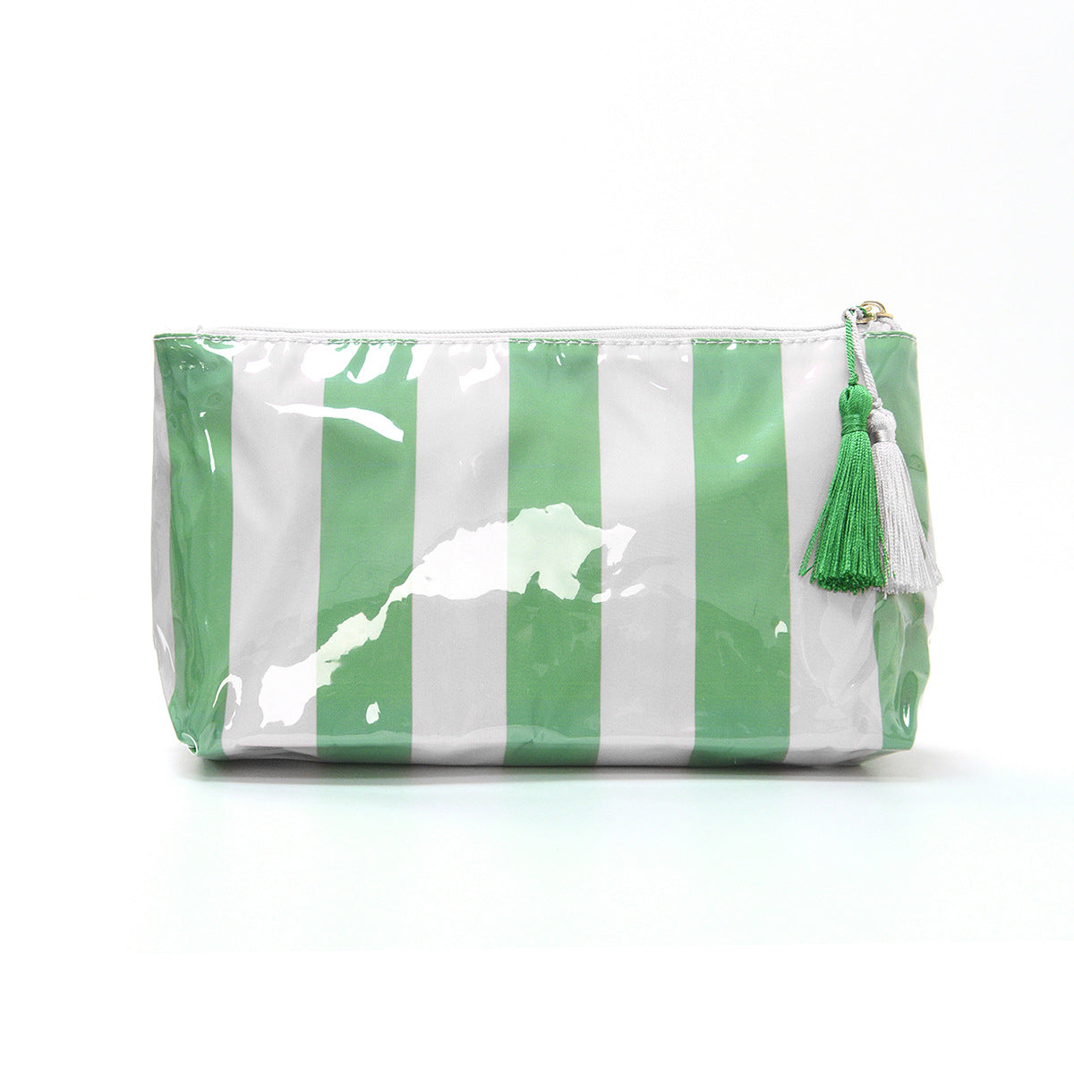 Colorful Checkerboard Waterproof PVC Cosmetic Bag MK2BLW6C5CO23