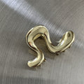 Minimalist Irregular Metal Hair Claw Clip MK2MBEP6W6HCP362