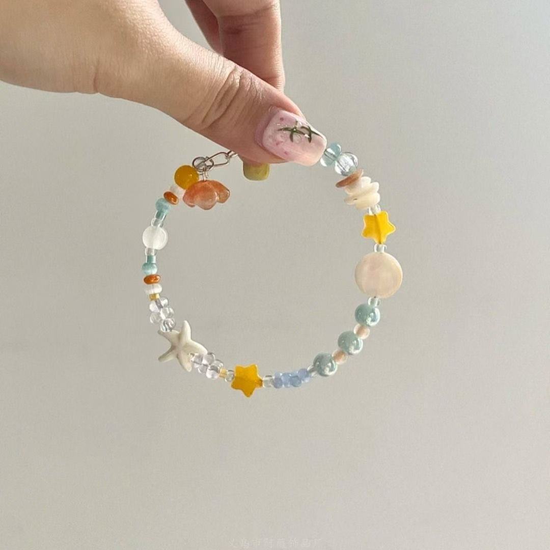 Stylish Dopamine-Style Bead Ch - DippedShop Wholesale - #3507