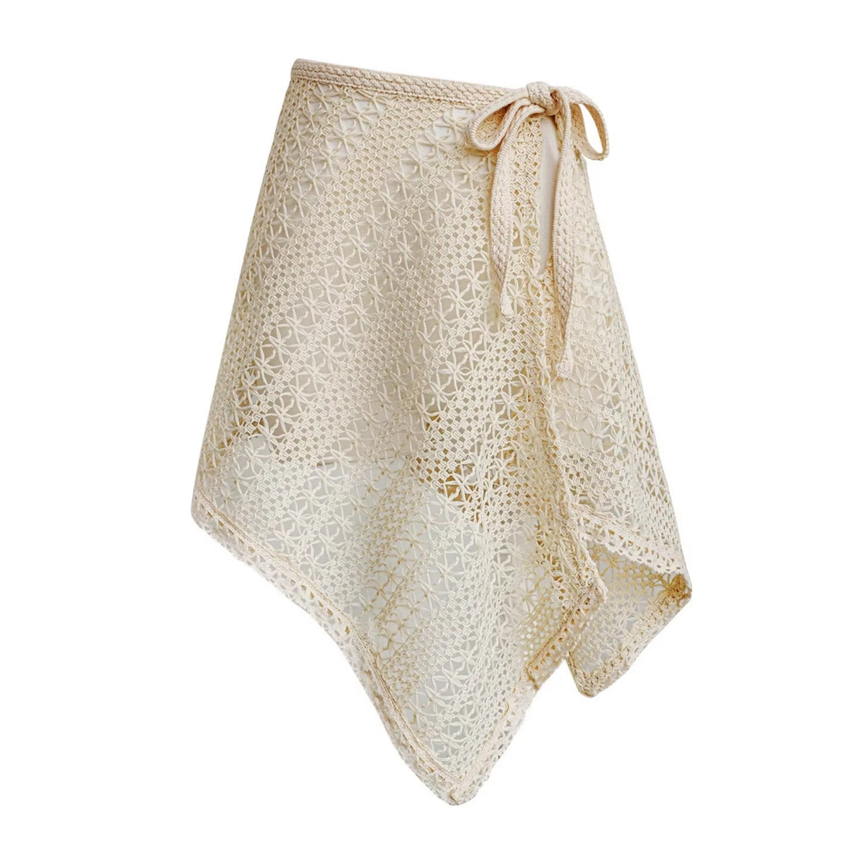 Asymmetrical Wrap Skirt - DippedShop Wholesale - #2915