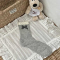Cute Polka Dot Bow Knot Slouchy Socks 6W8FSO673