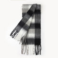 Colorful Plaid Tassel Warm Scarf 6W6NSW275