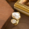 Danity Gold Irregualr Pearl Op - DippedShop Wholesale - #3635