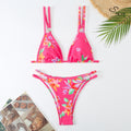 Flower Print Sexy Swimwear - DippedShop Wholesale - #7075
