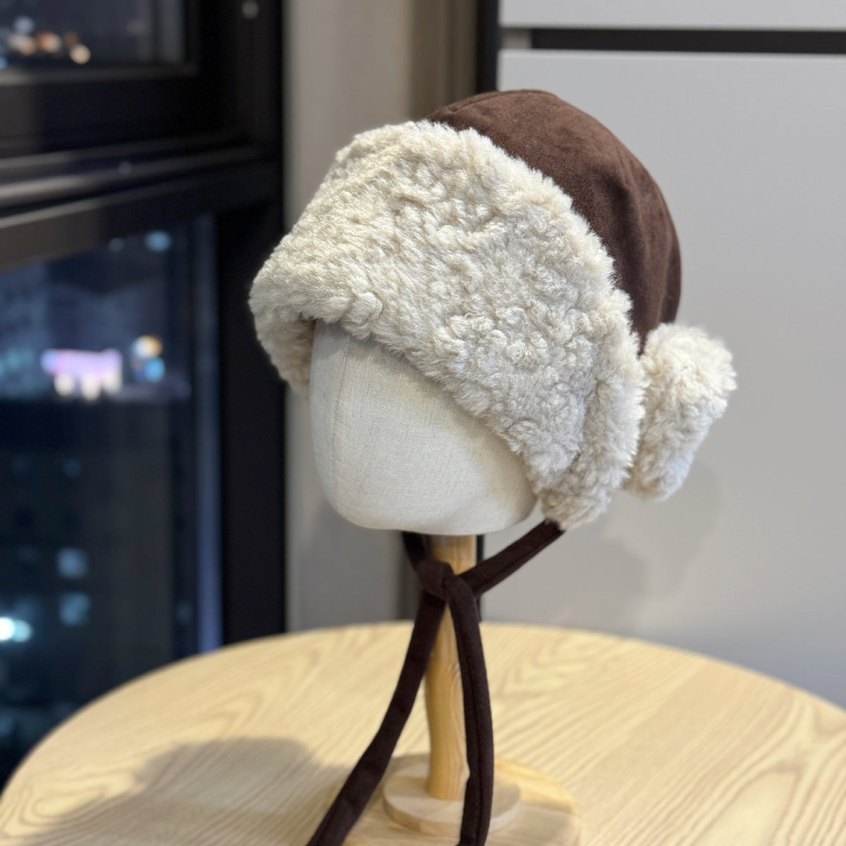 Suede Earflap Pilot Cap - DippedShop Wholesale - #1987