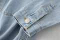 Casual Washed Denim Shirt - DippedShop Wholesale - #9347
