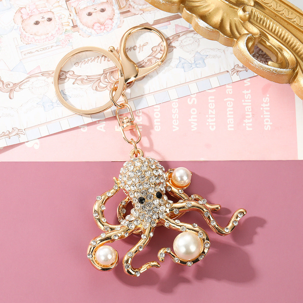 Octopus Keychain Bag Charm - DippedShop Wholesale - #0387