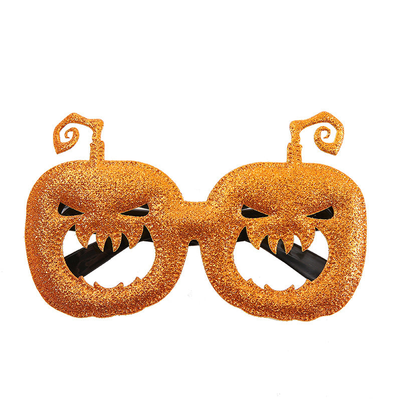 2+Halloween Pumpkin Holiday Party Glasses DPJG2608