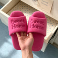 Embroidered Soft Slippers - DippedShop Wholesale - #3379