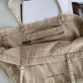 Simple Large Capacity Letter Print Canvas Tote Bag 6W10BBG2496