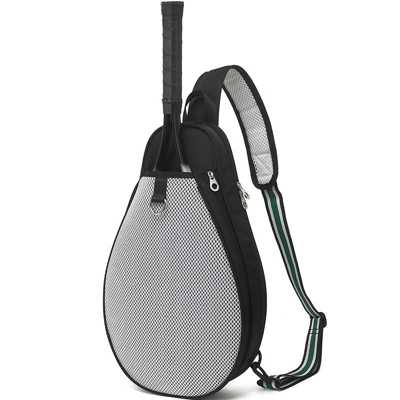 Color Block Quilted Badminton Racket Bag 6S10BBG1453