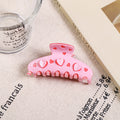 Hollow Heart Hair Claw - DippedShop Wholesale - #8227