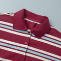 Vintage Striped Polo Shirt - DippedShop Wholesale - #2563