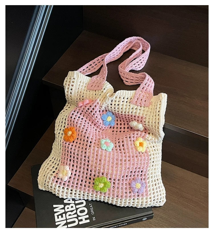 Boho Hollow Out Tote - DippedShop Wholesale - #9363