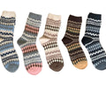 Fair Isle Socks - DippedShop Wholesale - #3123