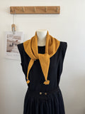 Knit Triangle Scarf - DippedShop Wholesale - #6771