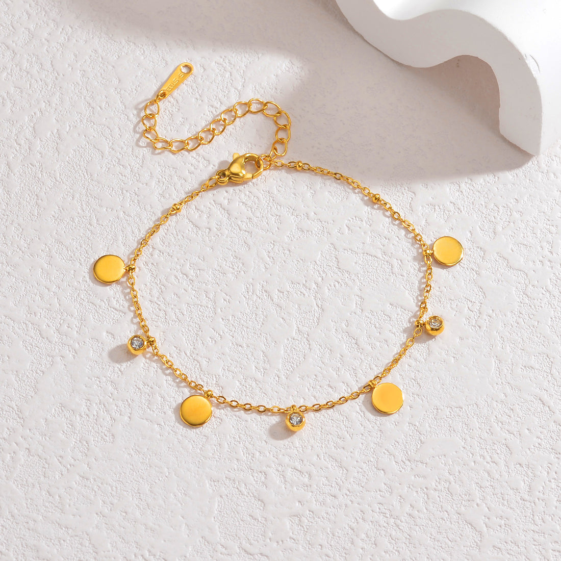Simple Gold Plated Adjustable - DippedShop Wholesale - #0739