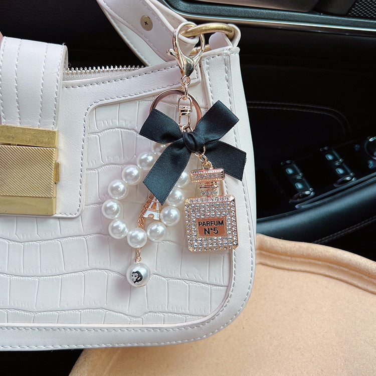 Perfume Bottle Bag Charm - DippedShop Wholesale - #0899