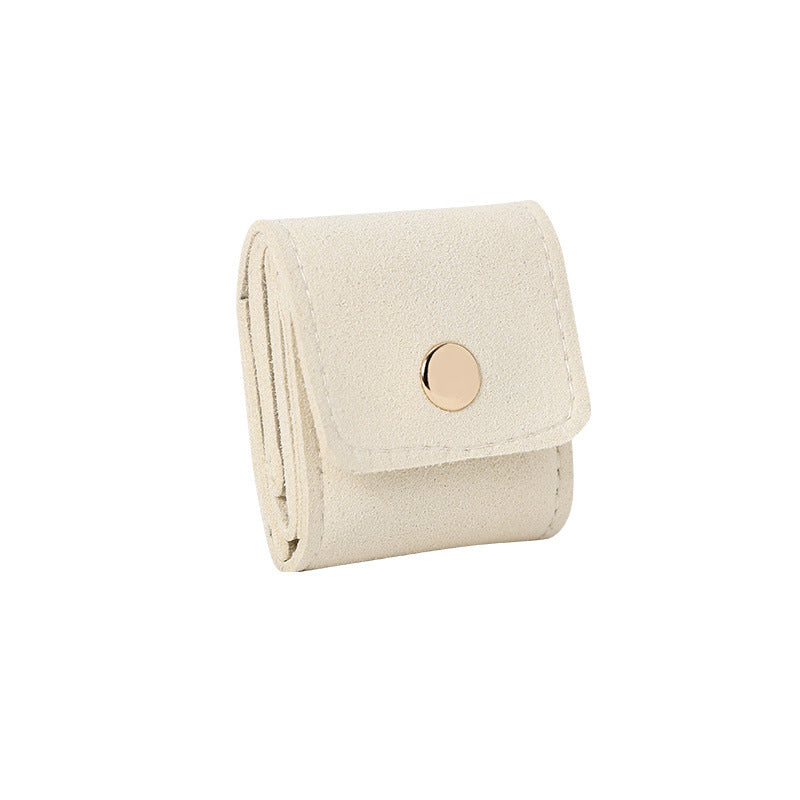 Trendy Solid Color Portable Ring Jewelry Case 6W13HSJ124