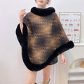 Faux Fur Shawl Cape - DippedShop Wholesale - #4803