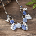 Shell Starfish Pendant Necklace - DippedShop Wholesale - #6595
