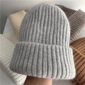 Cute Thicken Warm Wool Blend Knit Beanie Hat 6W6HAT550
