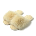 Fluffy Plush Indoor Slippers - DippedShop Wholesale - #9331