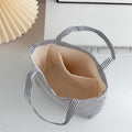 Minimalist Striped Print Large Capacity - DippedShop Wholesale - #3571