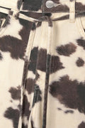 Vintage Cow Print Jeans - DippedShop Wholesale - #2595