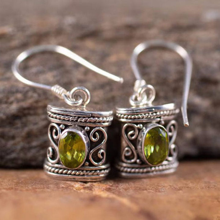 Geometric Cubic Zirconia Earrings - DippedShop Wholesale - #2067