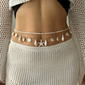 Beach Shell Starfish Layered Link Waist Chain 8ZA6JBC100T