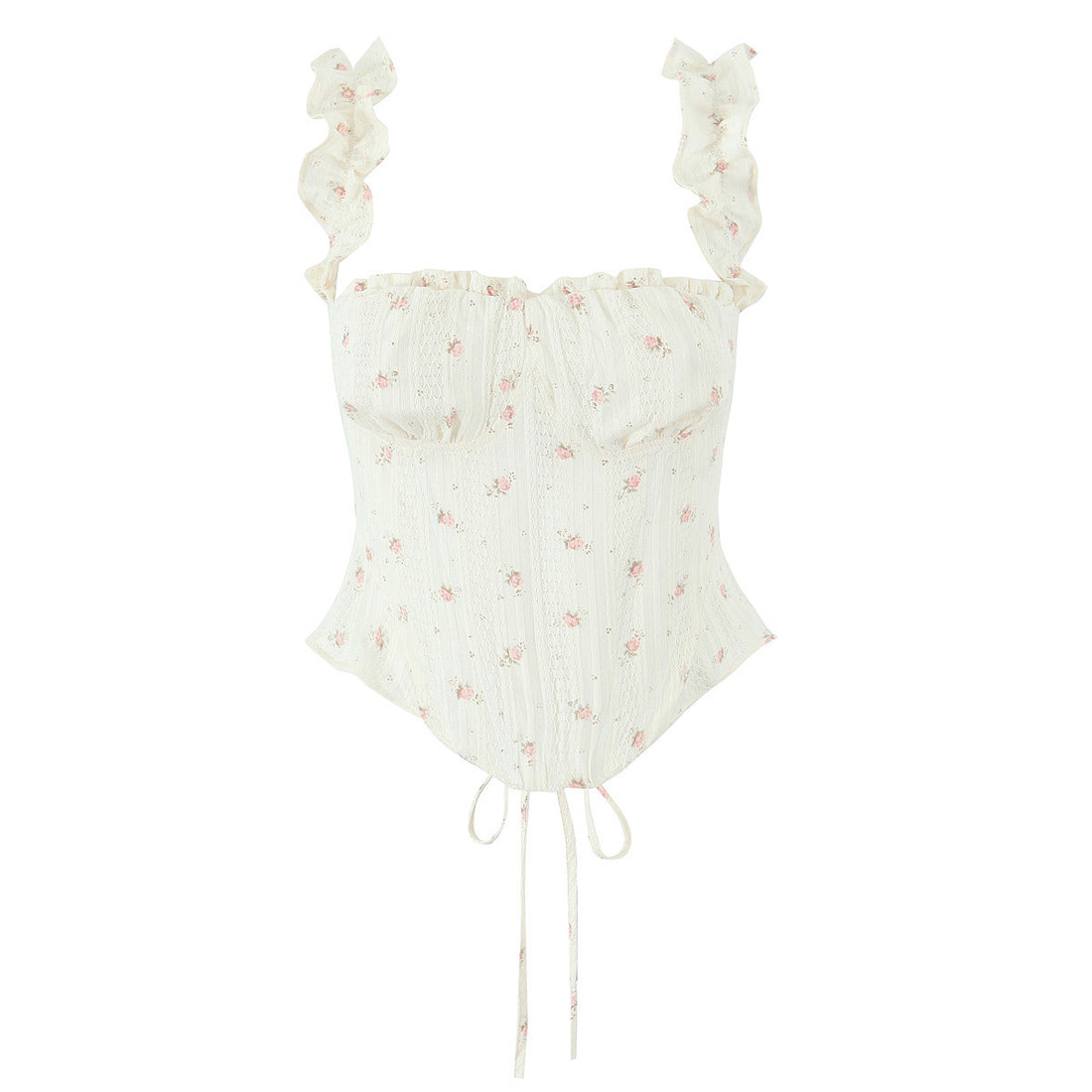 Trendy Floral Crop Top and Skirt Set DP25D445