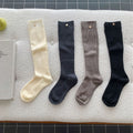 Rib Knit Long Socks - DippedShop Wholesale - #3491