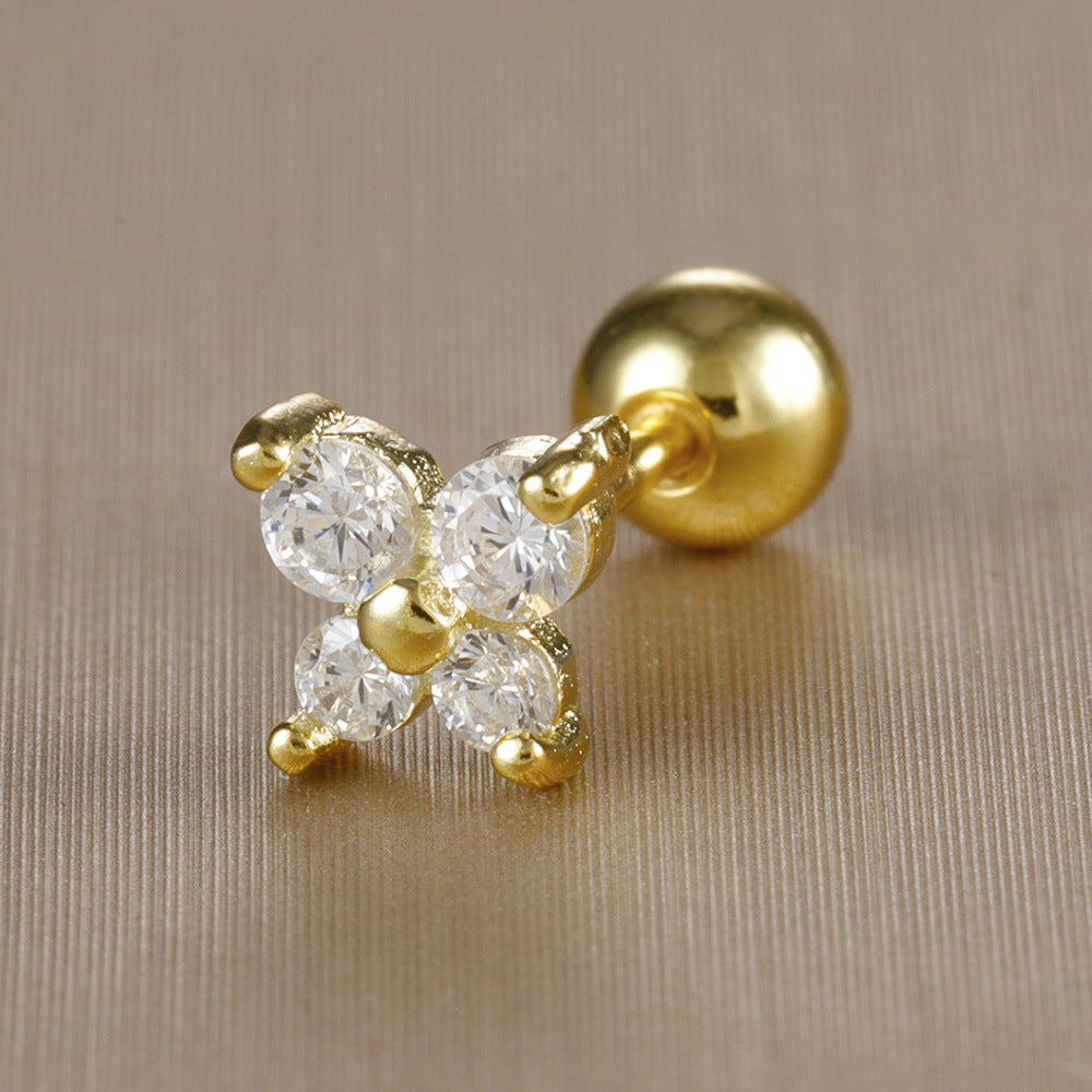 Trendy Gold Plated Butterfly P - DippedShop Wholesale - #0259