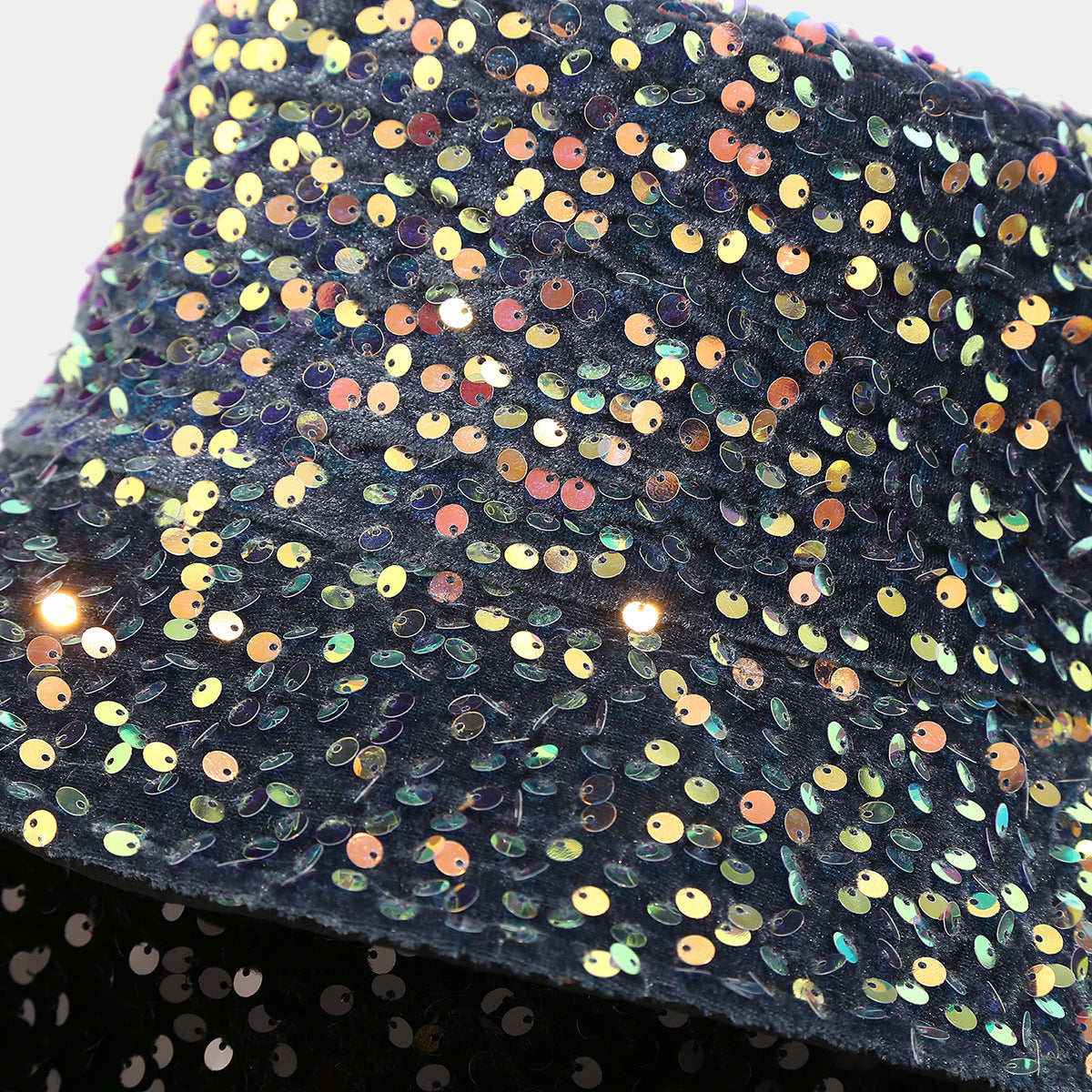 Reversible Sequin Bucket Hat - DippedShop Wholesale - #6739